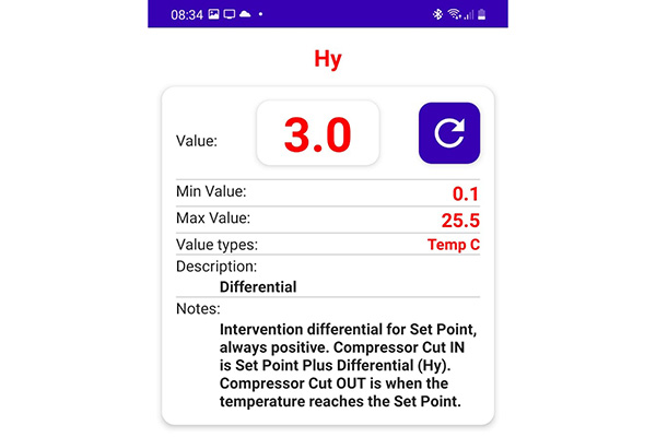 Mscs Parameter screanshot 