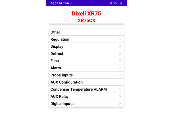 Mscs Parameters groups screanshot 